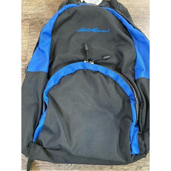 New Eddie Bauer Carry Pack School Bag Sky/Asphalt 17” x 12” x 8.5” #EB20201 - Picture 2 of 11